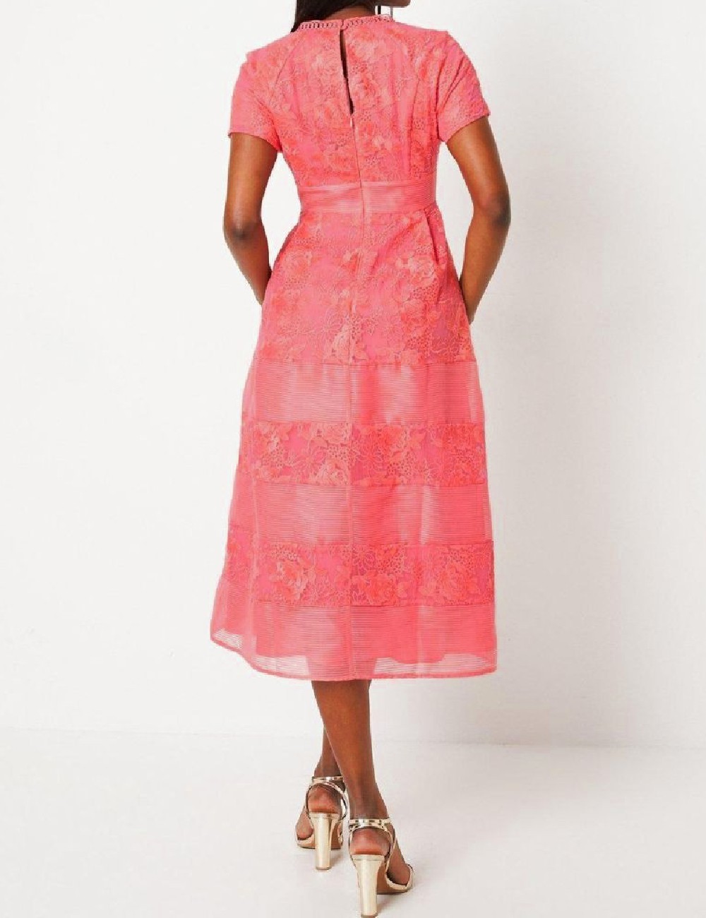 Rochie medie Coast, roz - 1 | YEO