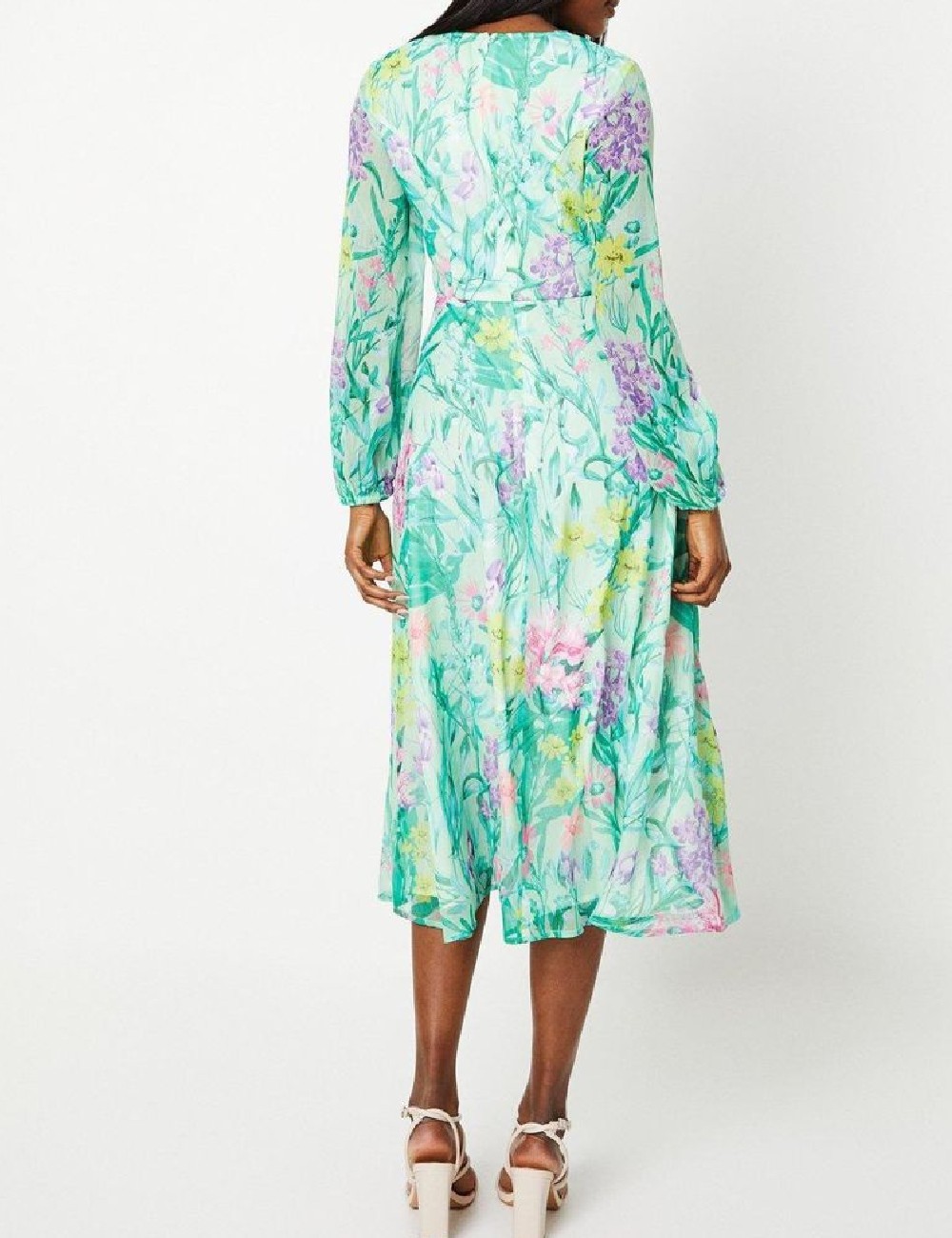 Rochie medie Coast, verde - 1 | YEO