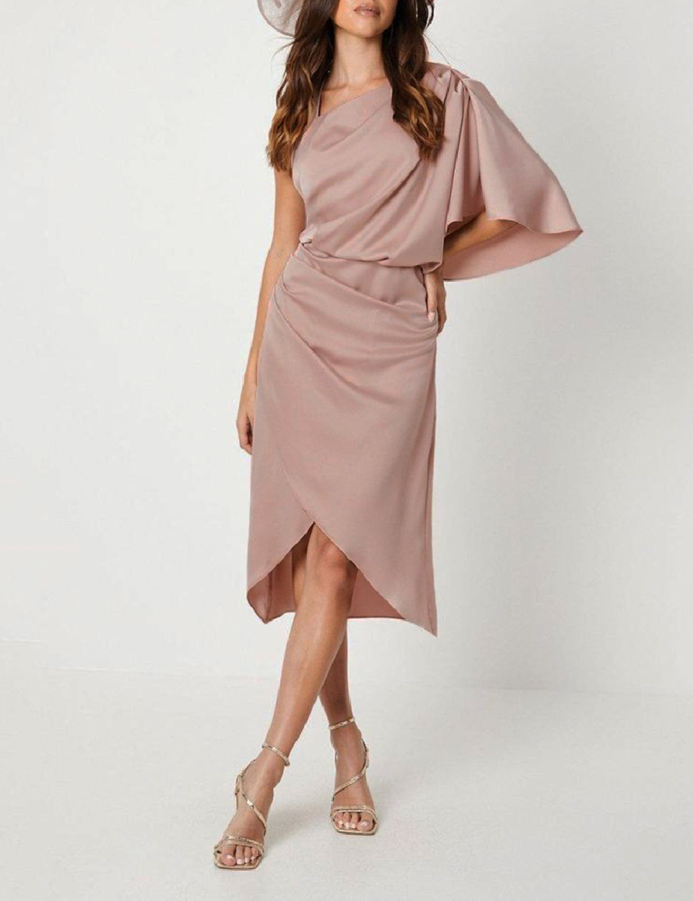 Rochie medie Coast, crem