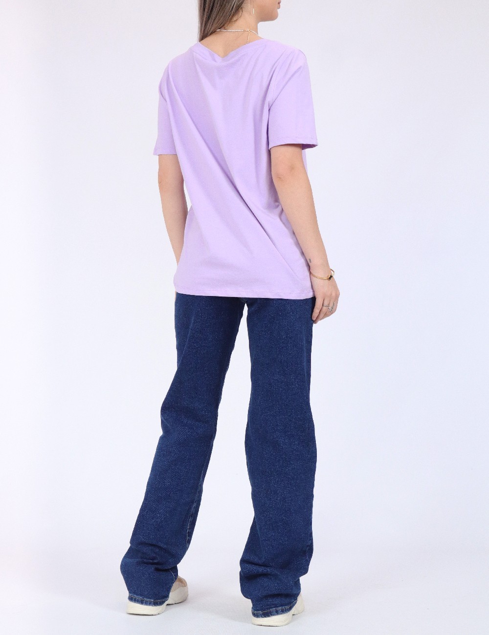 Pieces Tricou, mov