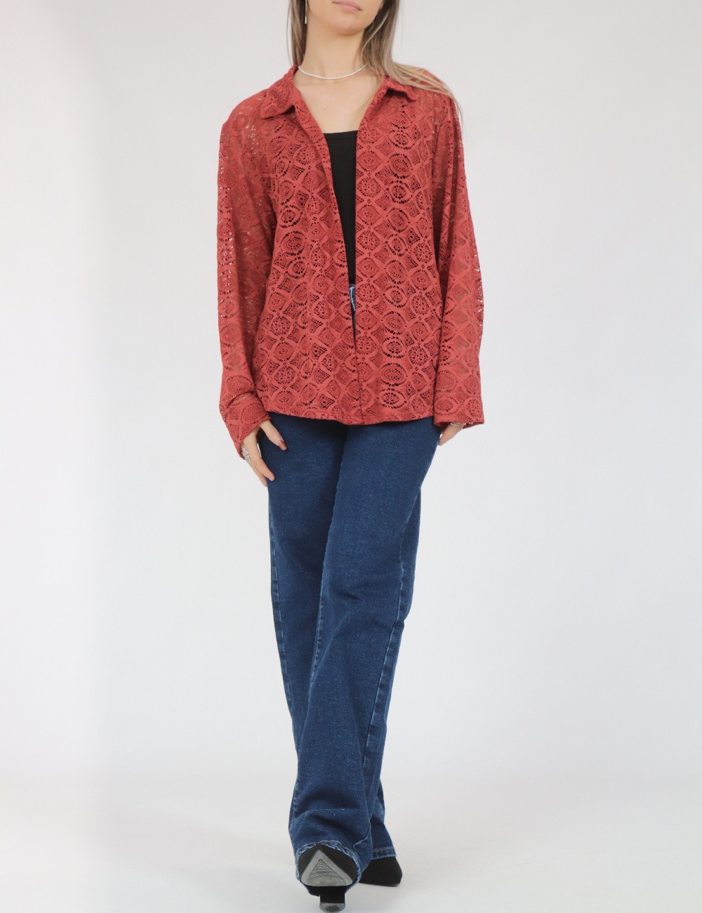 Blazer Pieces, caramiziu - 1 | YEO