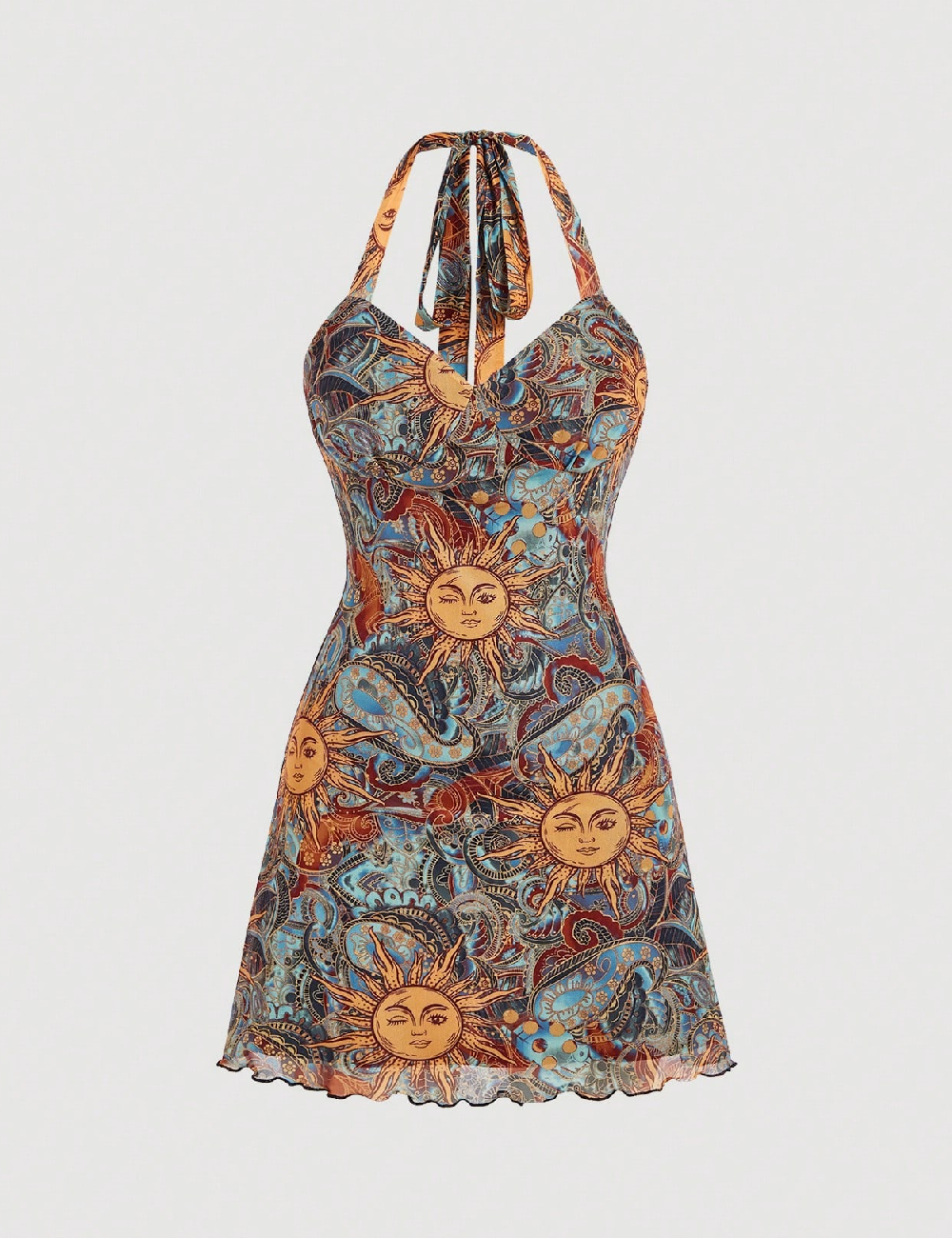 Rochie scurta SHEIN, mix culori