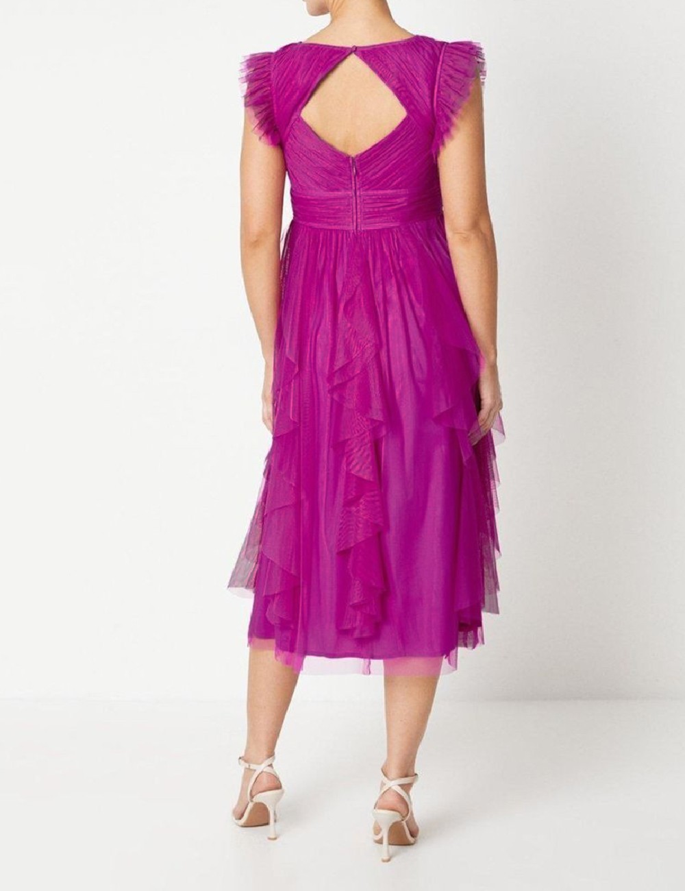 Rochie medie Coast, magenta - 1 | YEO