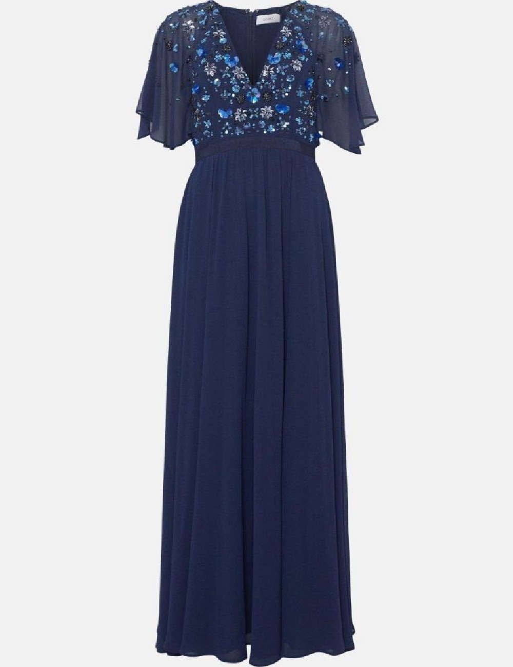 Rochie lunga Coast, bleumarin - 1 | YEO