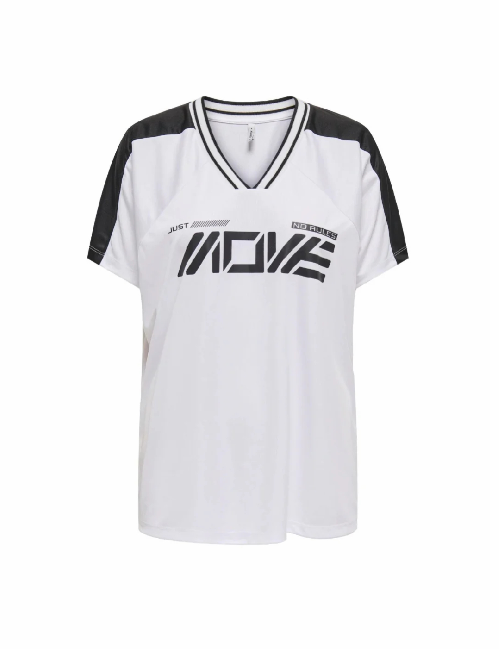 Tricou Only, alb