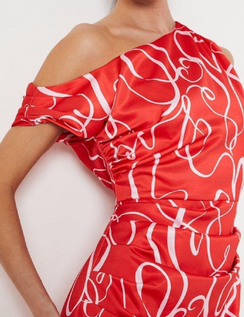 Rochie medie Coast, rosu - 1 | YEO