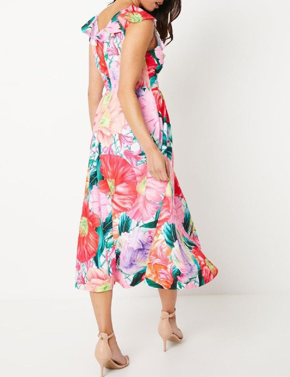 Rochie medie Coast, floral - 1 | YEO