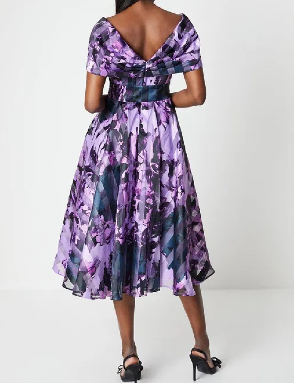 Rochie medie Coast, mov - 1 | YEO