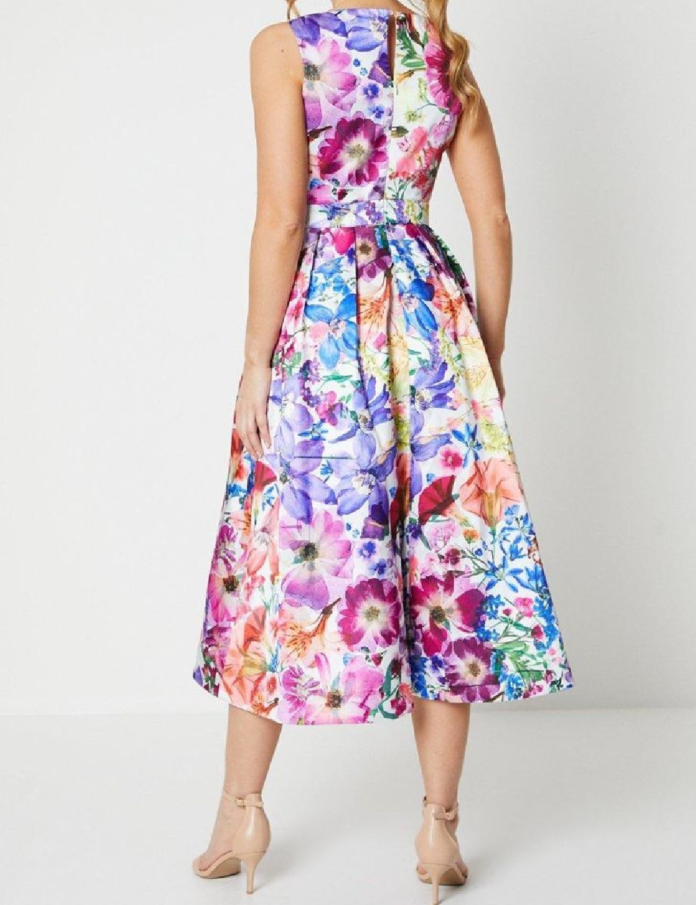 Rochie medie Coast, floral print - 1 | YEO