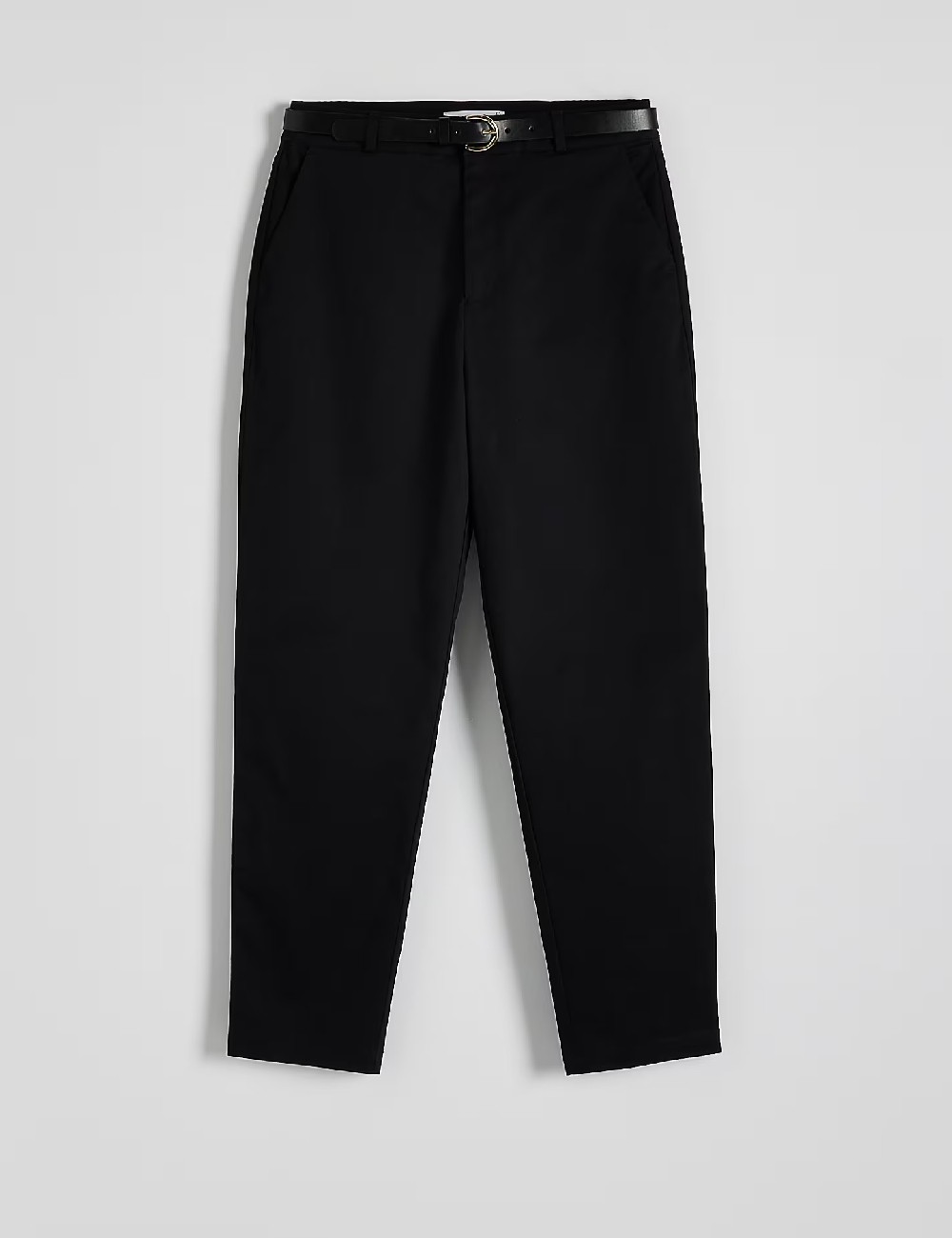 Pantaloni Reserved, negru - 1 | YEO