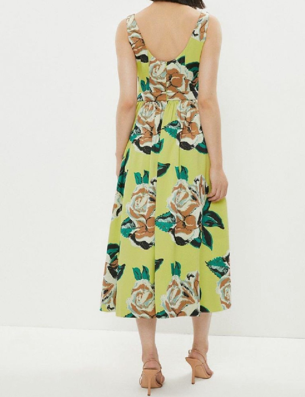 Rochie medie Coast, verde - 1 | YEO