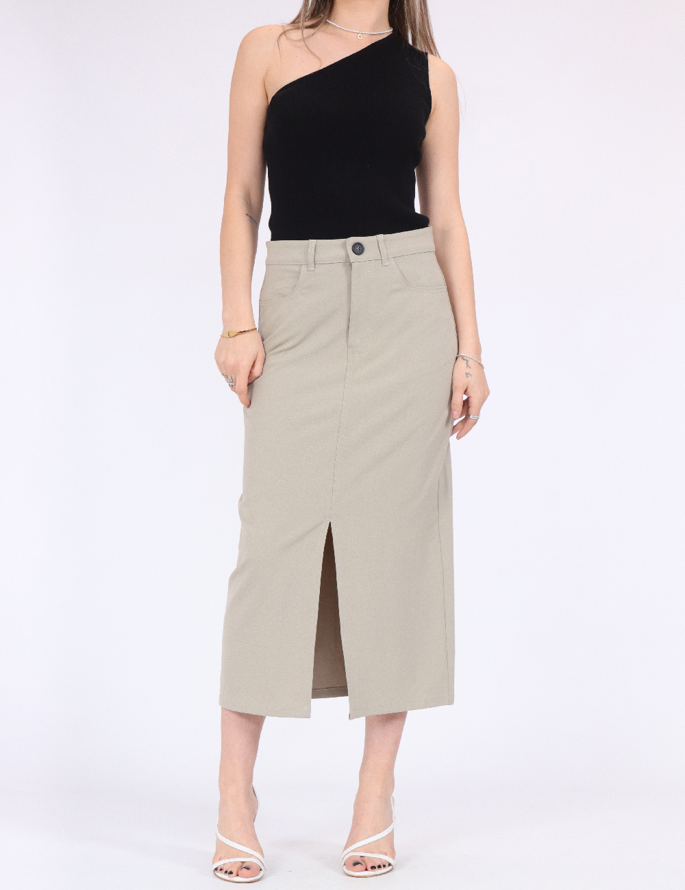 Fusta Vero Moda, verde