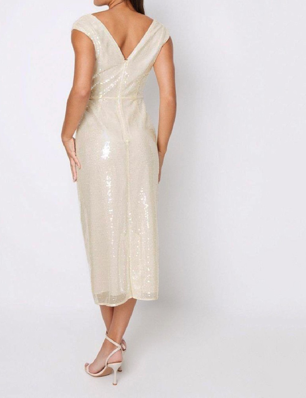 Rochie medie Coast, galben - 1 | YEO