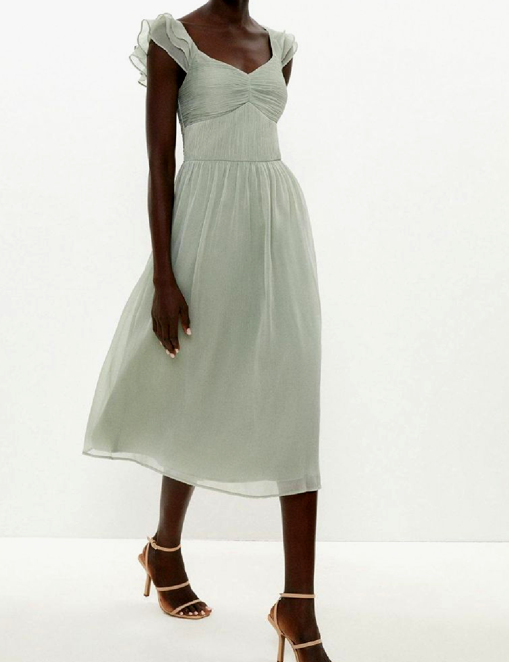 Rochie medie Coast, verde