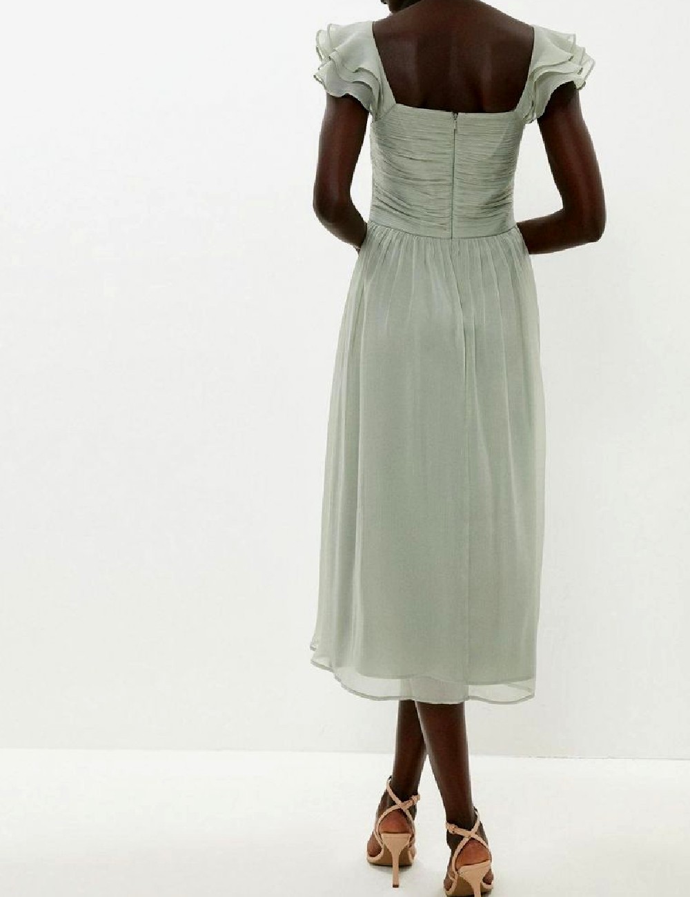 Rochie medie Coast, verde - 1 | YEO
