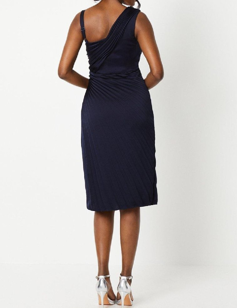 Rochie medie Coast, bleumarin inchis - 1 | YEO