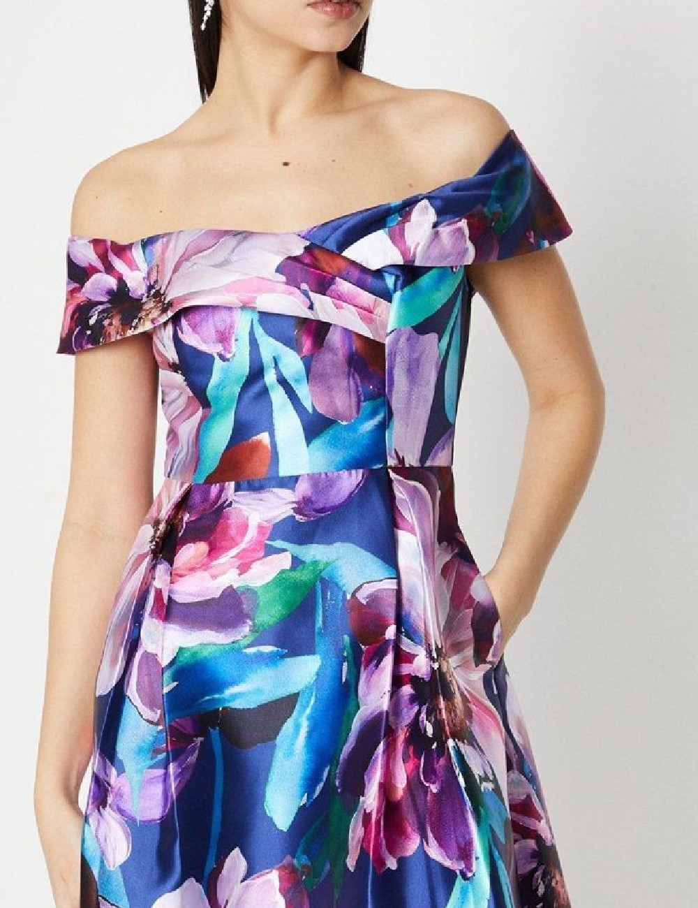 Rochie medie Coast, floral print - 1 | YEO