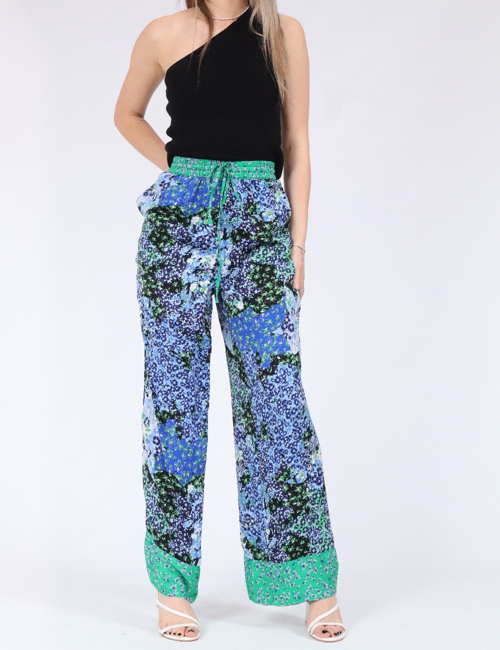 Pantaloni Vero Moda, floral print - 1 | YEO