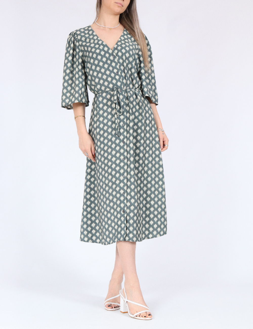Rochie medie Vero Moda, verde