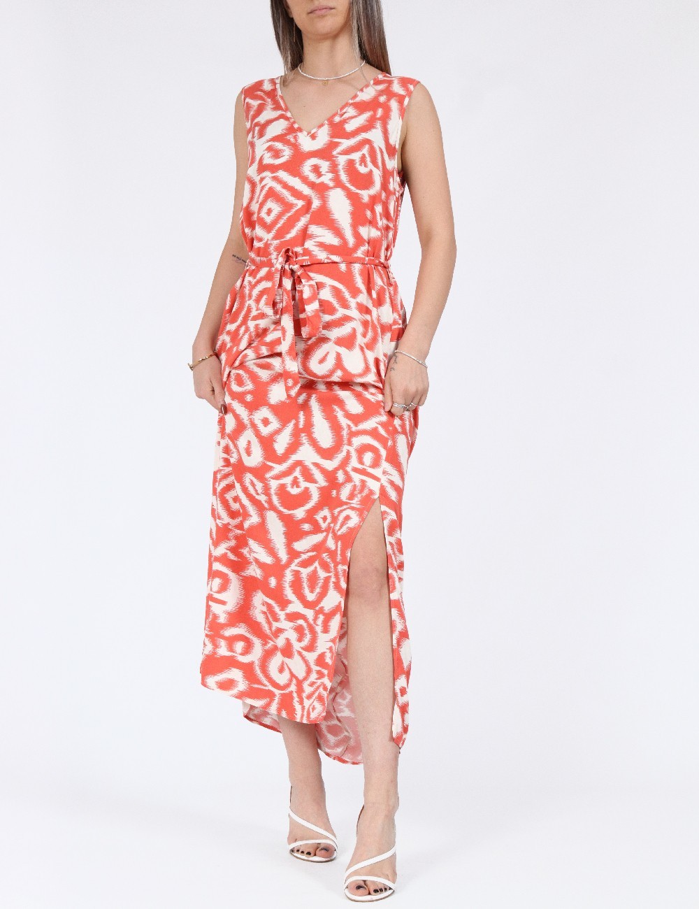 Rochie lunga Vero Moda, portocaliu - 1 | YEO