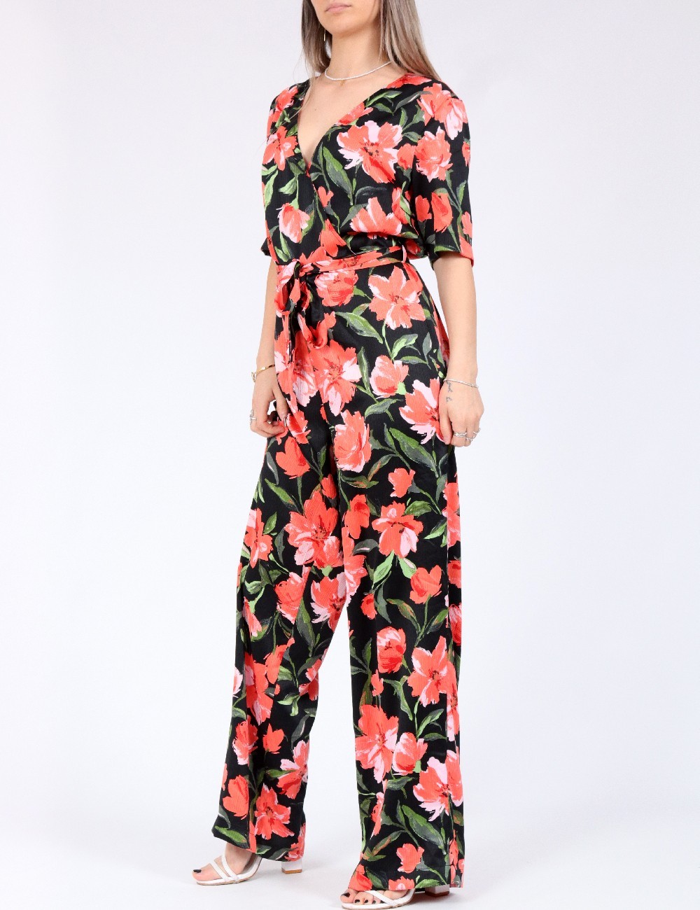 Salopeta Vero Moda, floral print - 1 | YEO