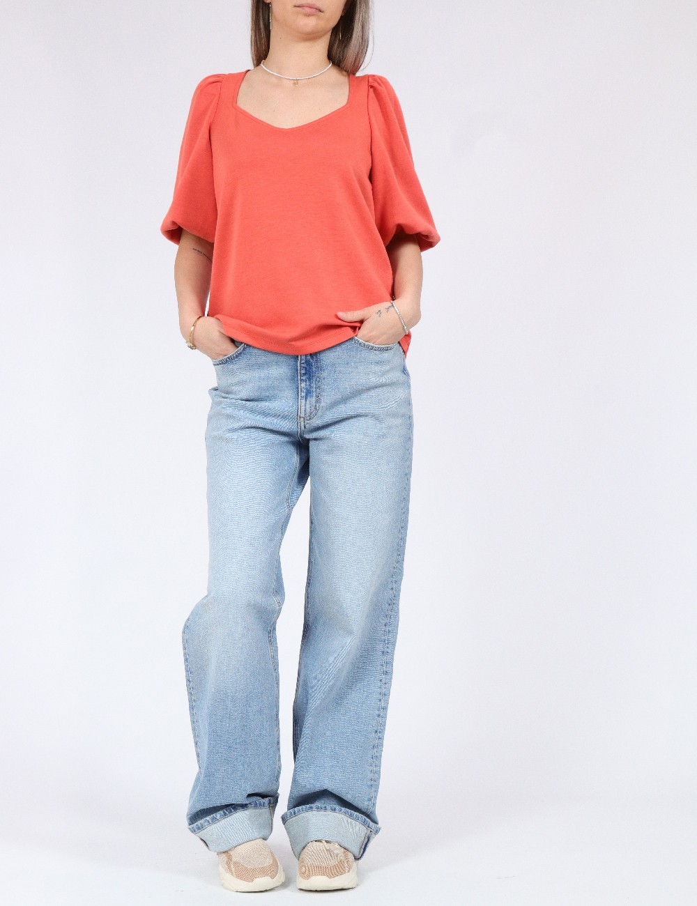 Bluza Vero Moda, portocaliu - 1 | YEO