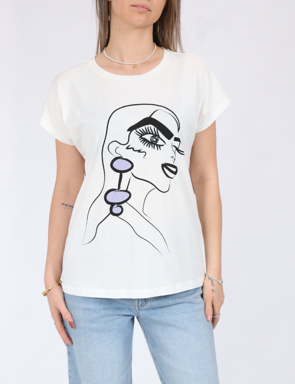 Tricou Vero Moda, alb