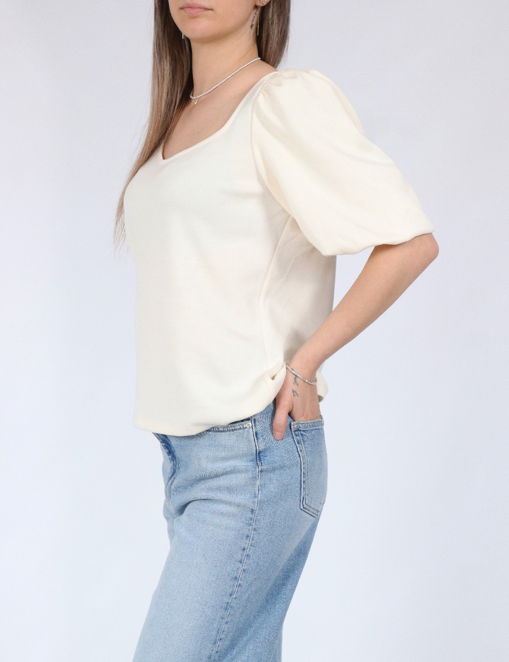 Bluza Vero Moda, crem - 1 | YEO
