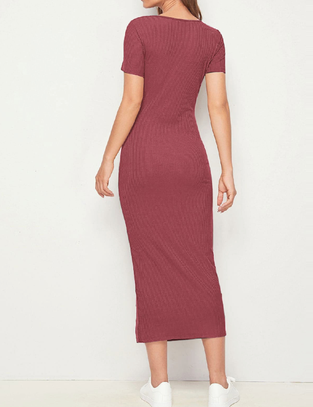 Rochie medie SHEIN, roz - 1 | YEO
