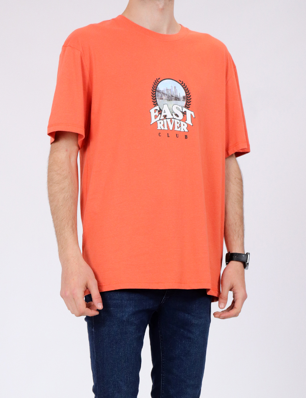 Tricou Jack&Jones, portocaliu