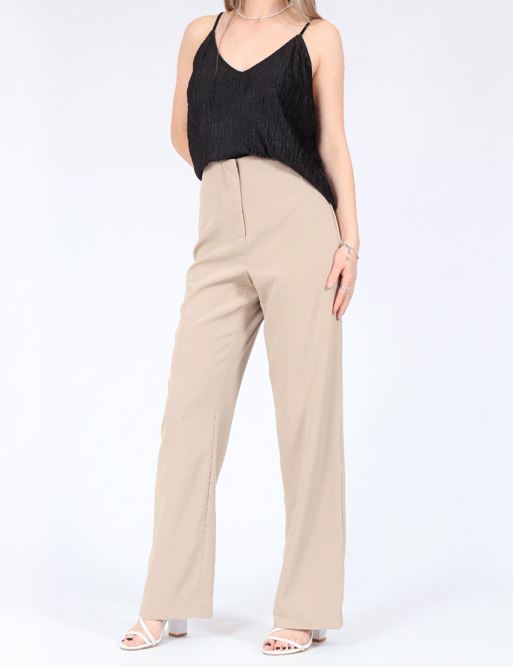 Pantaloni Vero Moda, bej - 1 | YEO