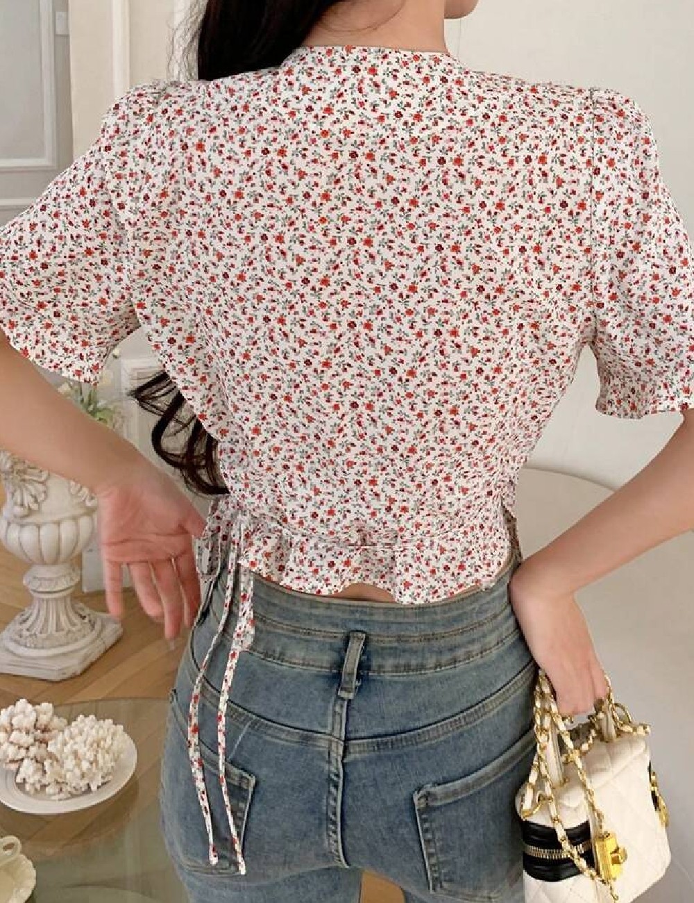 Bluza Dazy, floral print - 1 | YEO