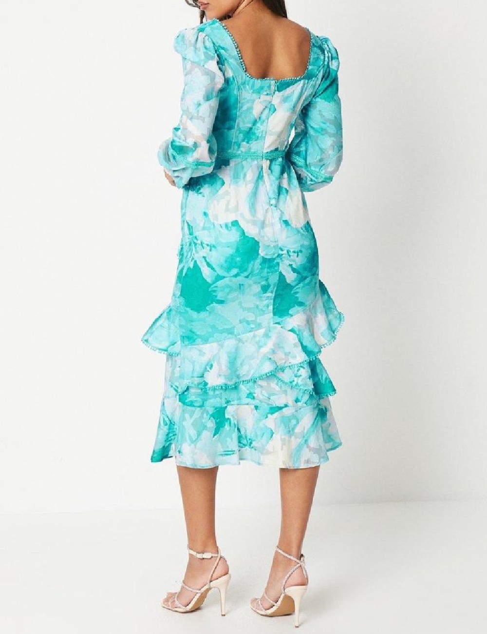 Rochie medie Coast, turcoaz - 1 | YEO