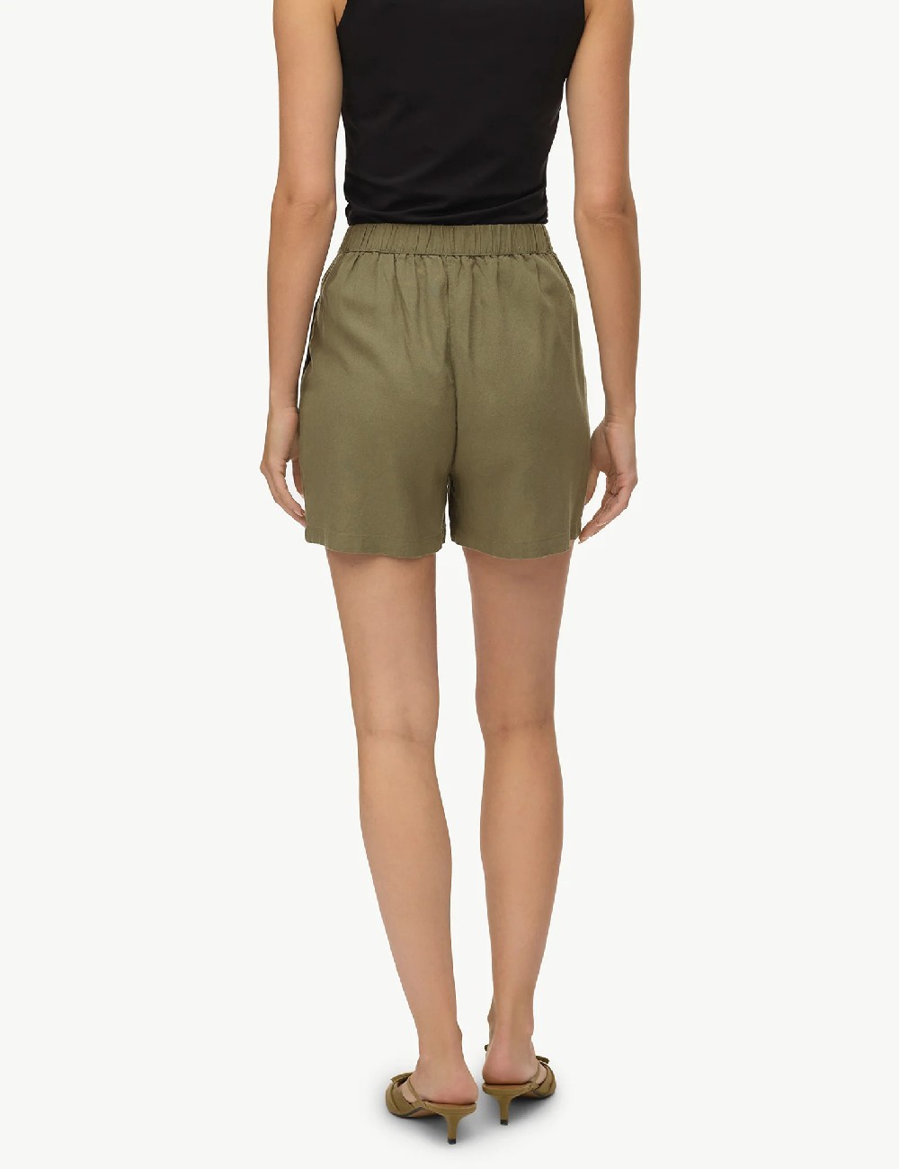 Pantaloni scurti Vero Moda, verde - 1 | YEO