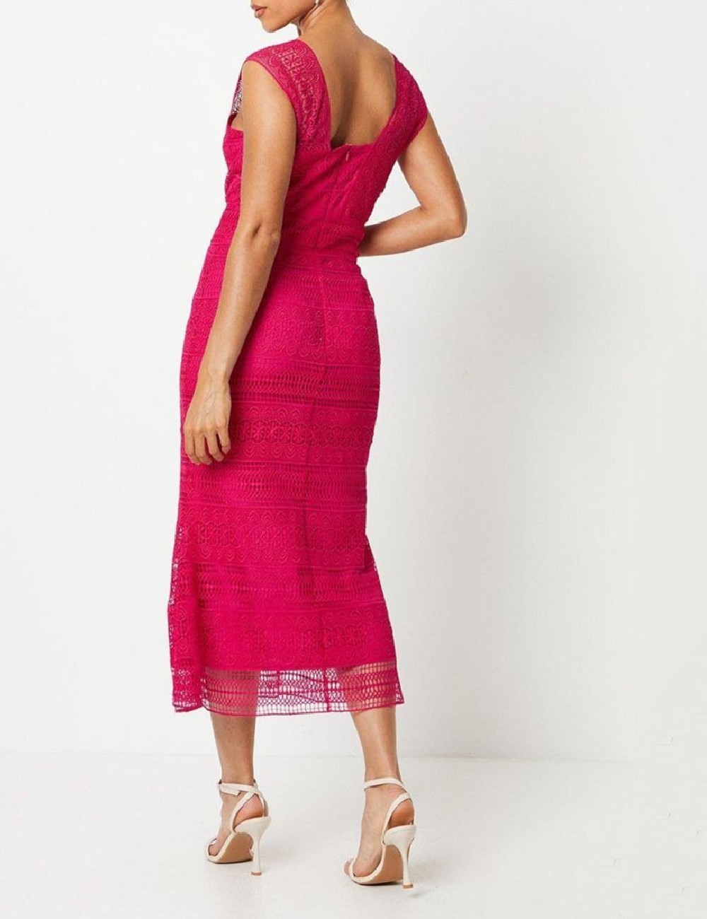 Rochie medie Coast, magenta - 1 | YEO