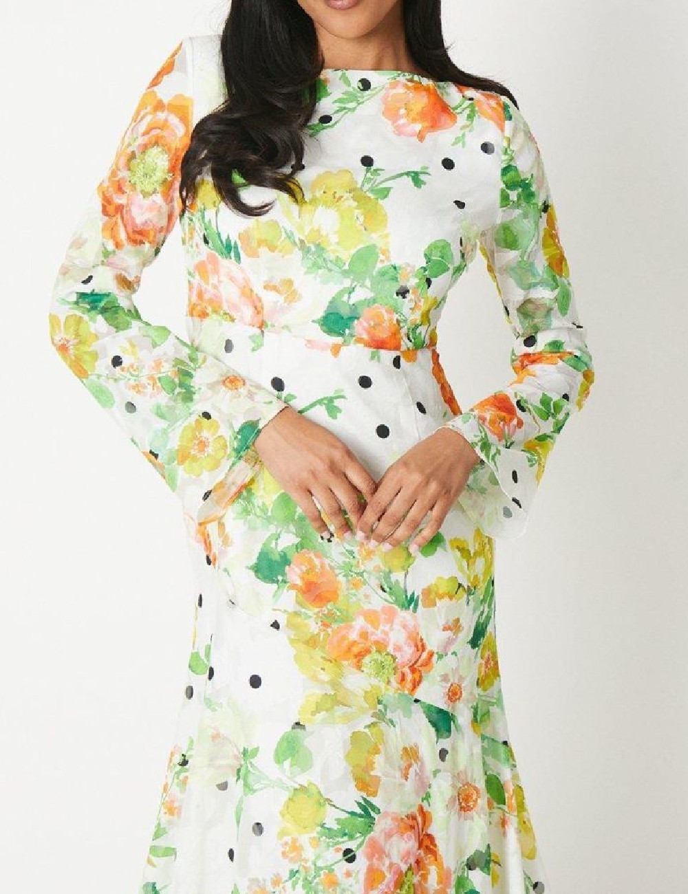 Rochie medie Coast, floral - 1 | YEO
