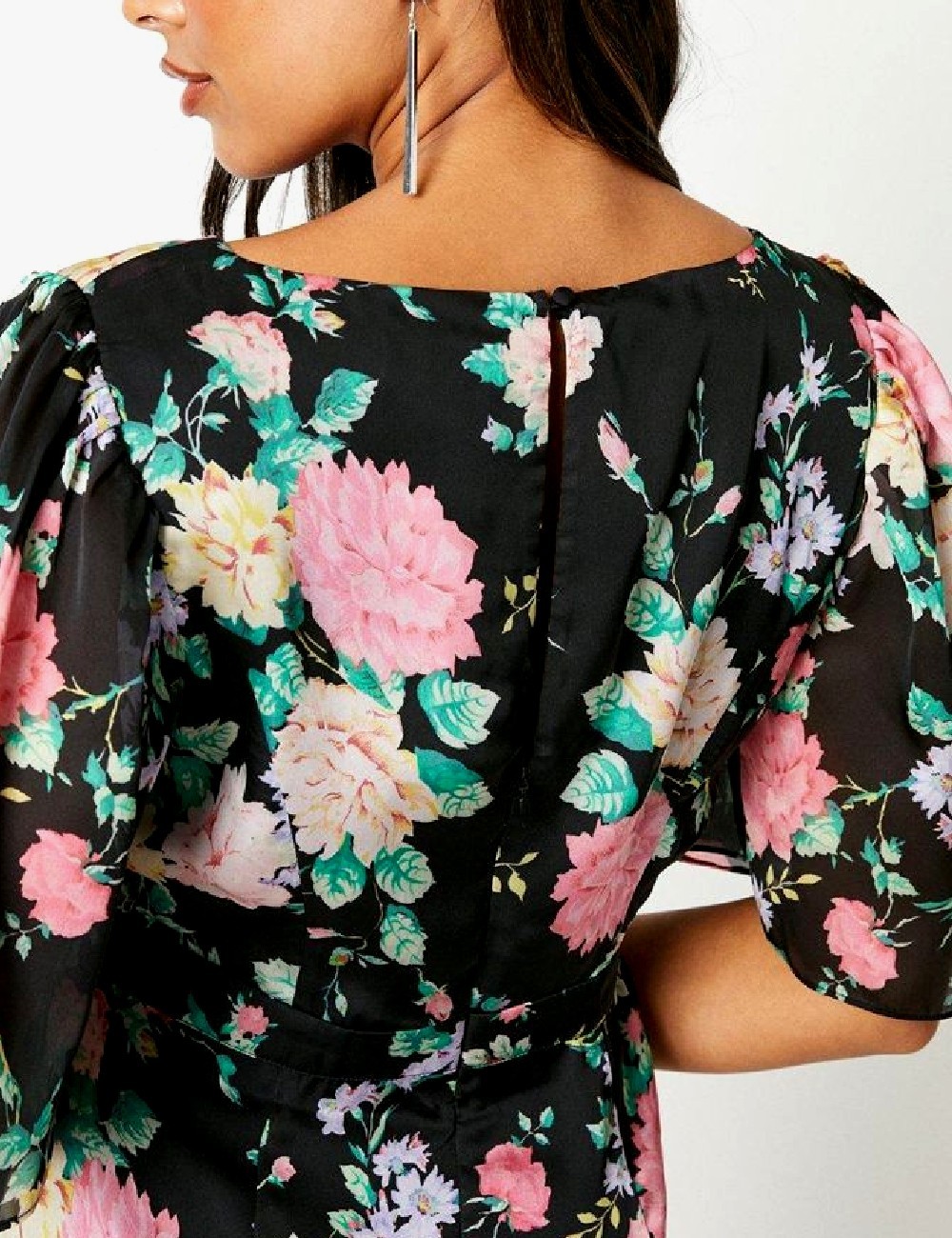 Rochie medie Coast, negru - 1 | YEO