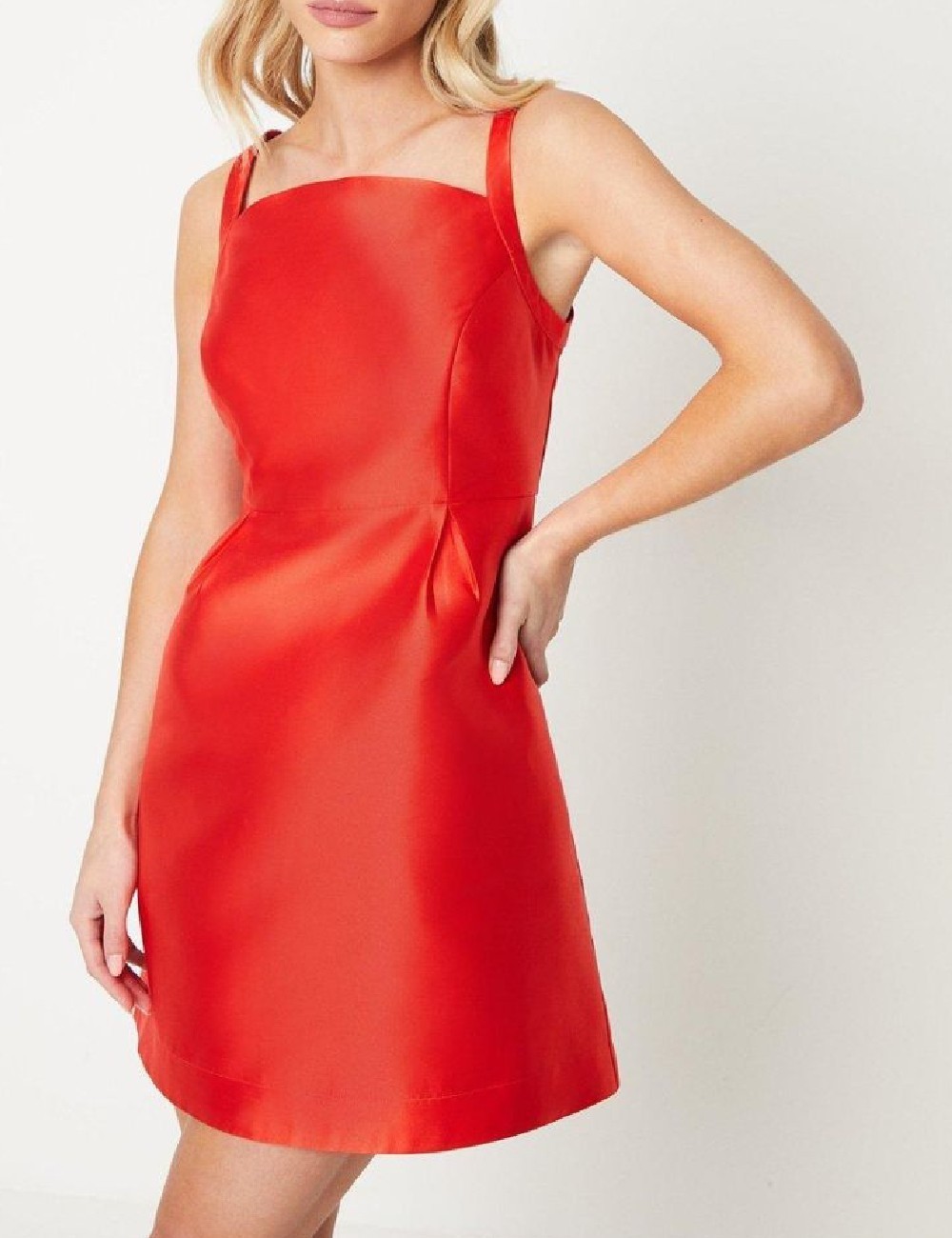 Rochie scurta Coast, rosu - 1 | YEO
