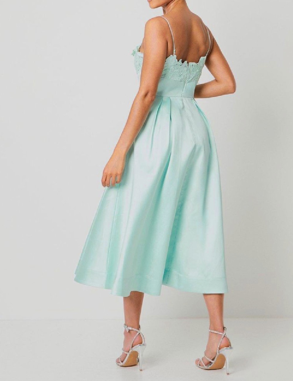 Rochie medie Coast, turcoaz - 1 | YEO