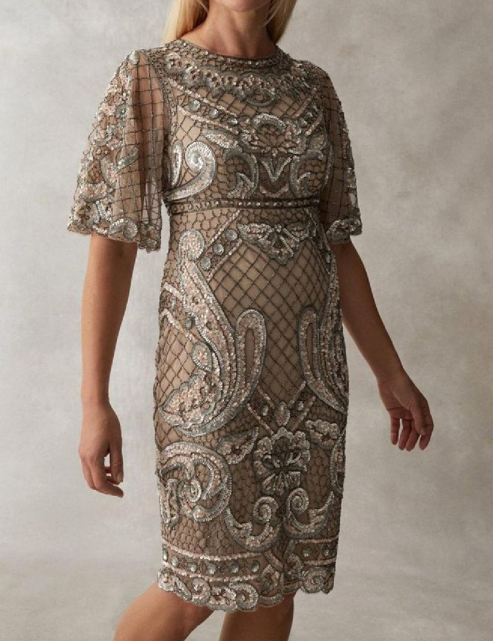 Rochie scurta Coast, maro
