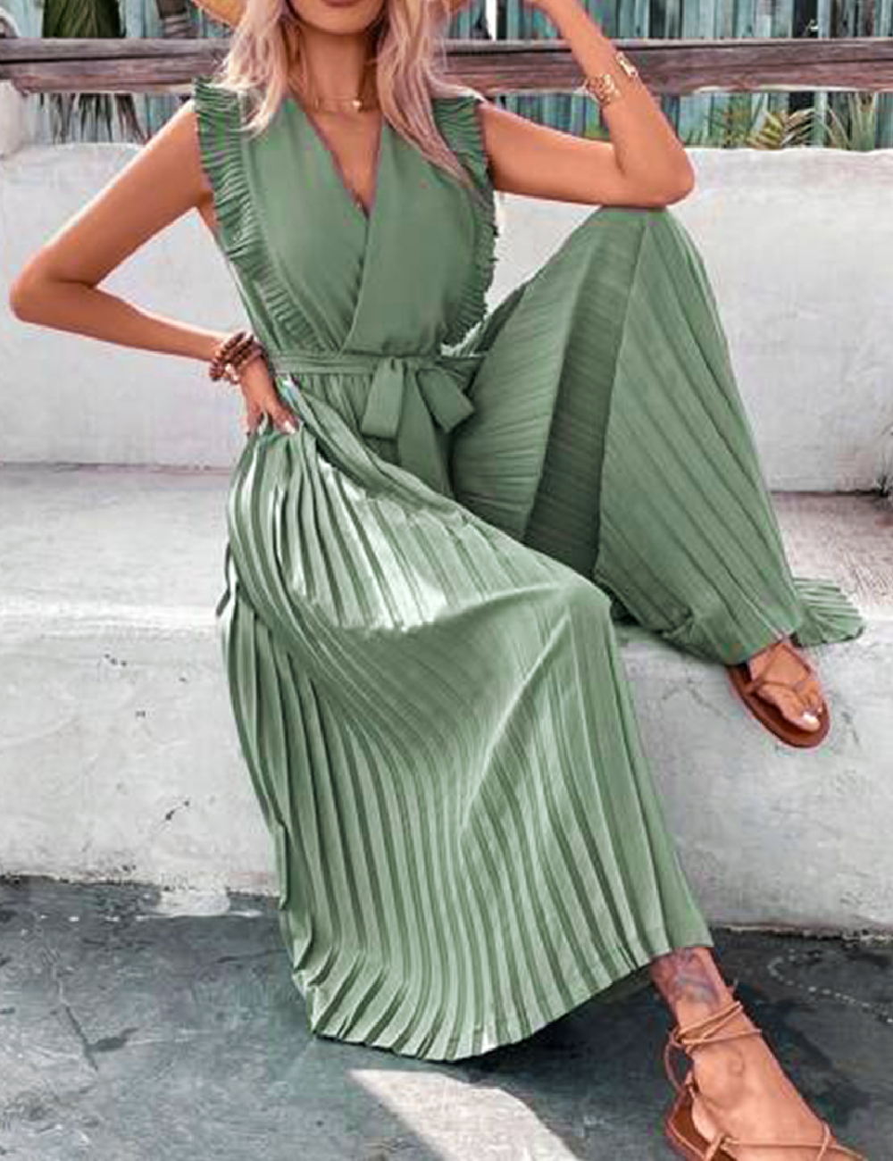Salopeta SHEIN, verde