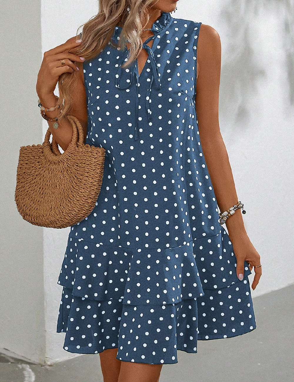 Rochie scurta SHEIN, albastru