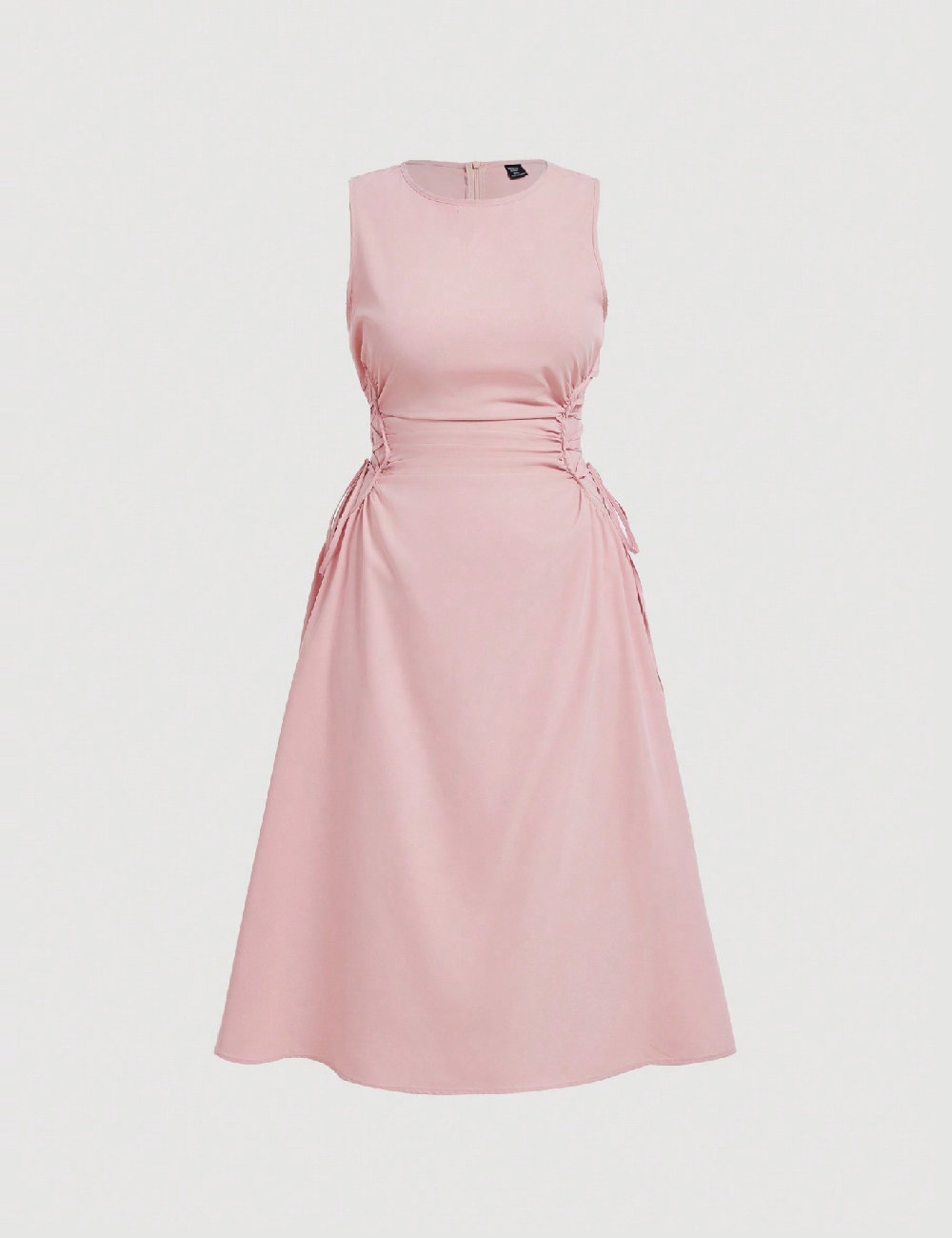 Rochie medie SHEIN CURVE, roz
