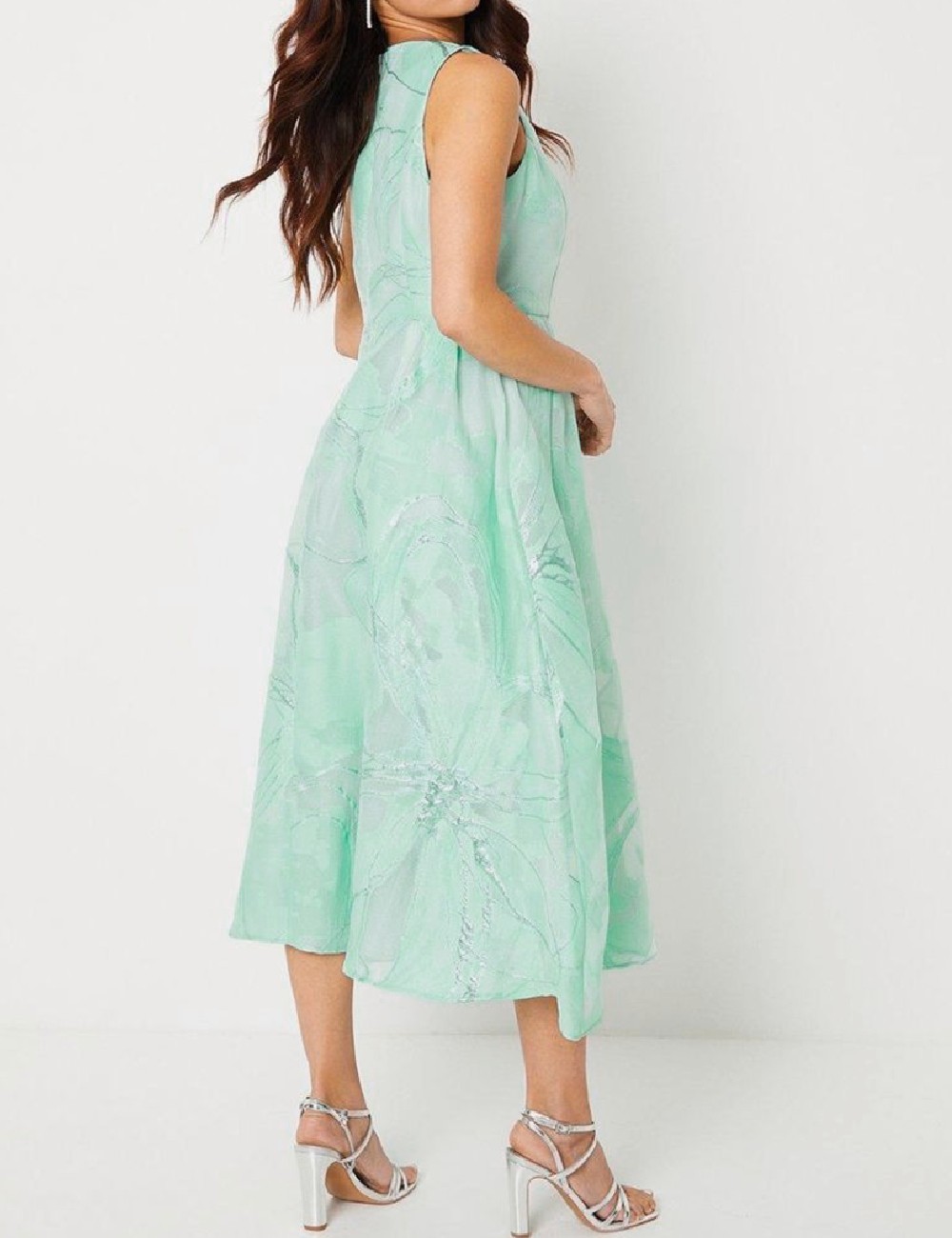 Rochie medie Coast, verde - 1 | YEO