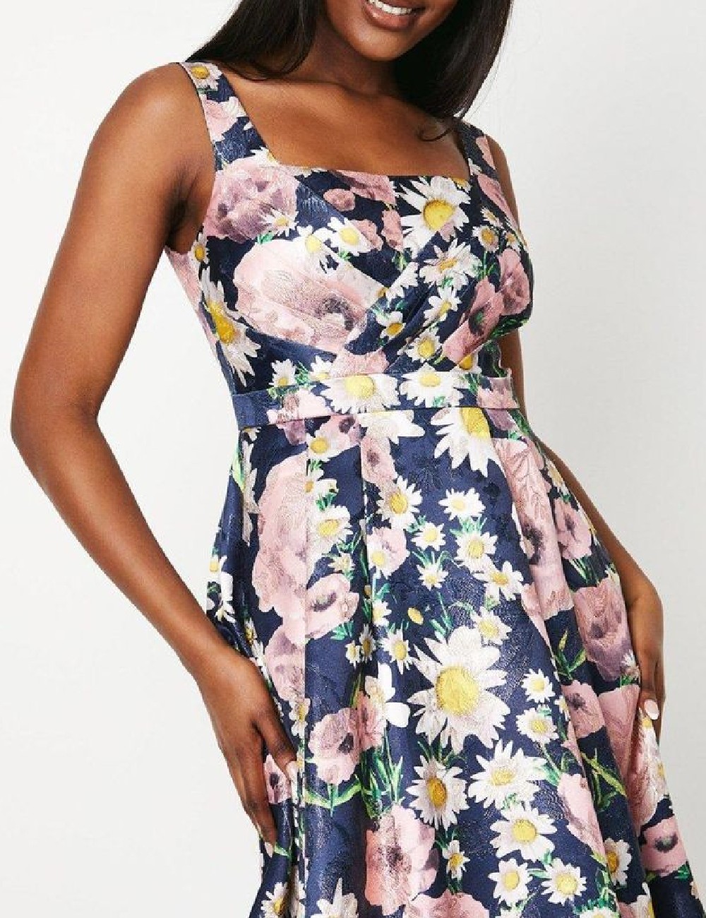 Rochie medie Coast, floral - 1 | YEO