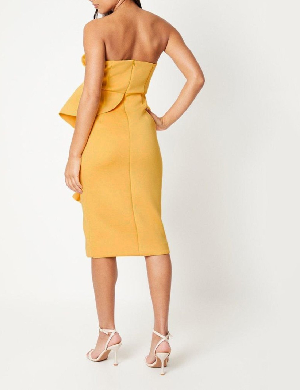 Rochie medie Coast, galben - 1 | YEO
