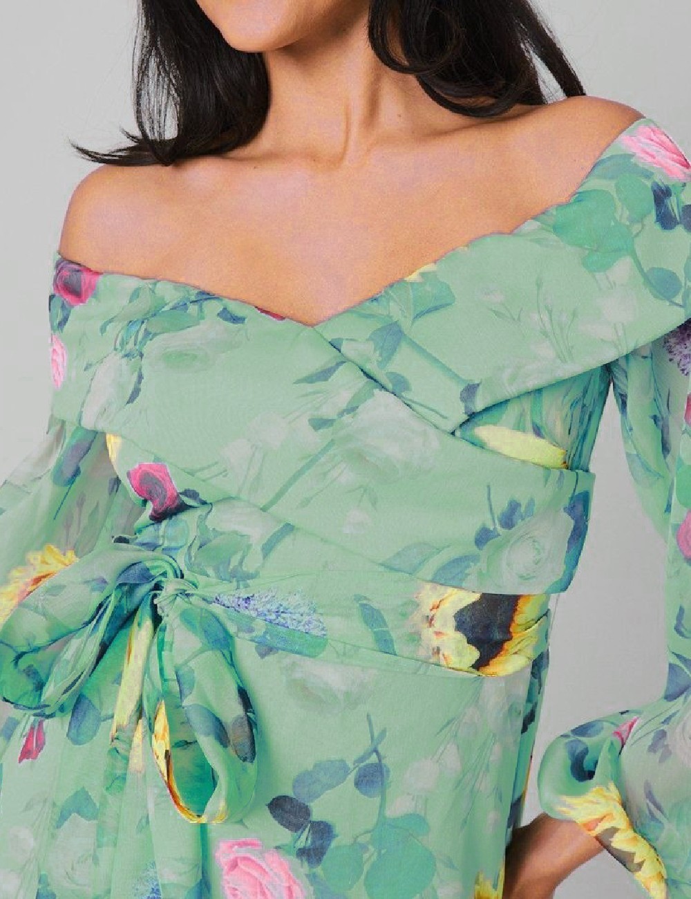 Rochie medie Coast, verde - 1 | YEO