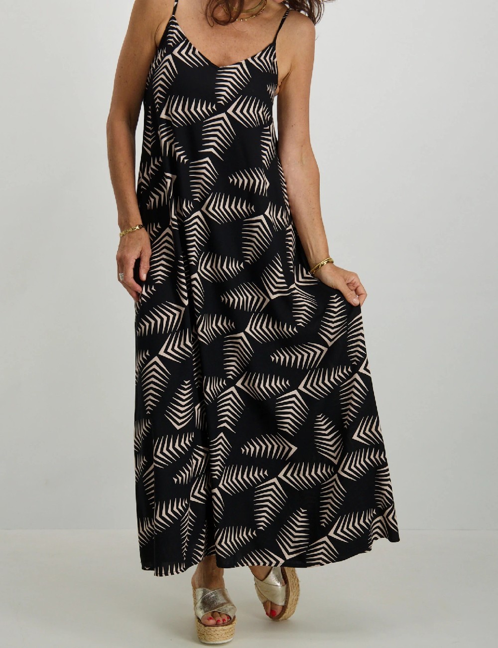 Rochie lunga Vero Moda, negru - 1 | YEO