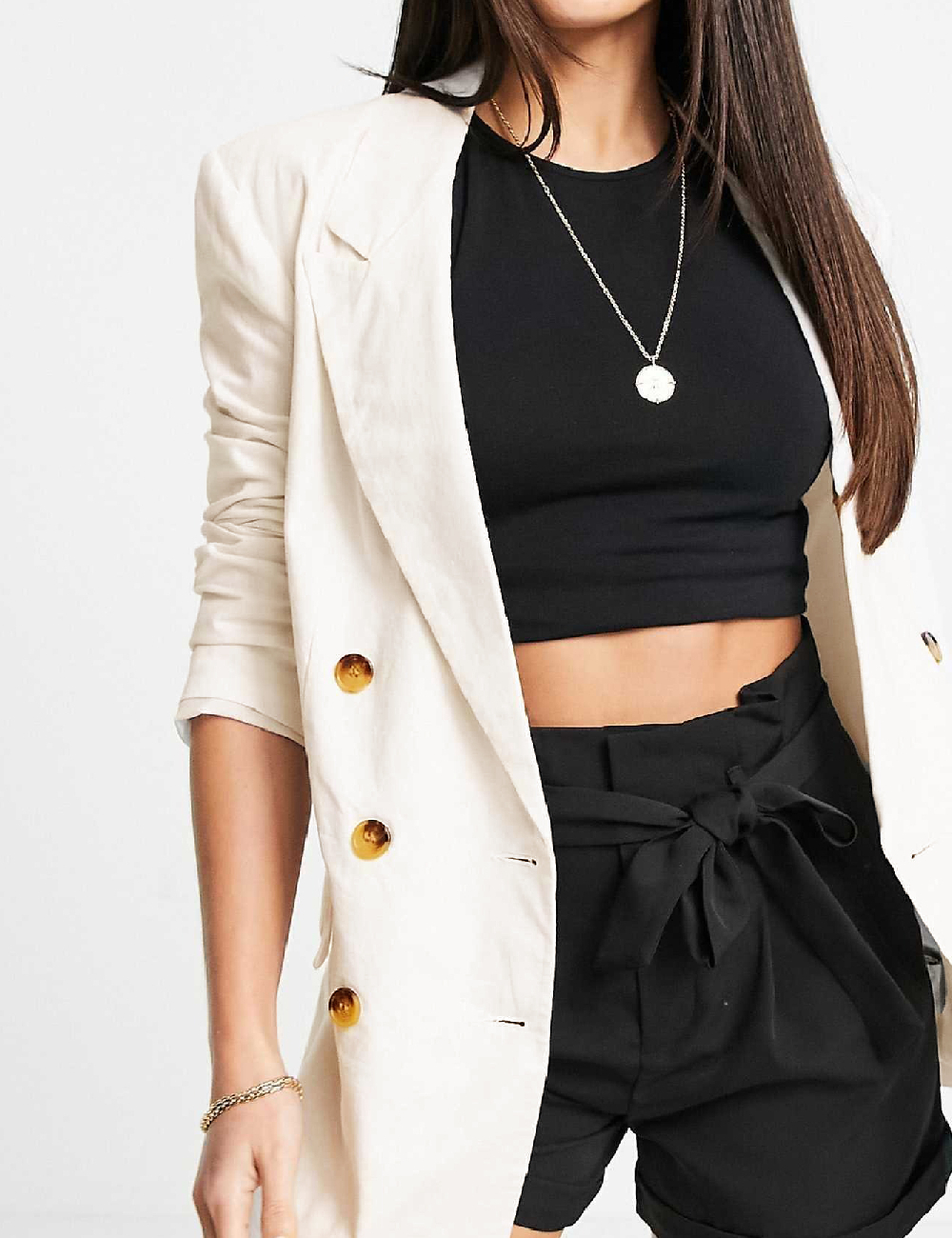 Sacou ASOS, ecru