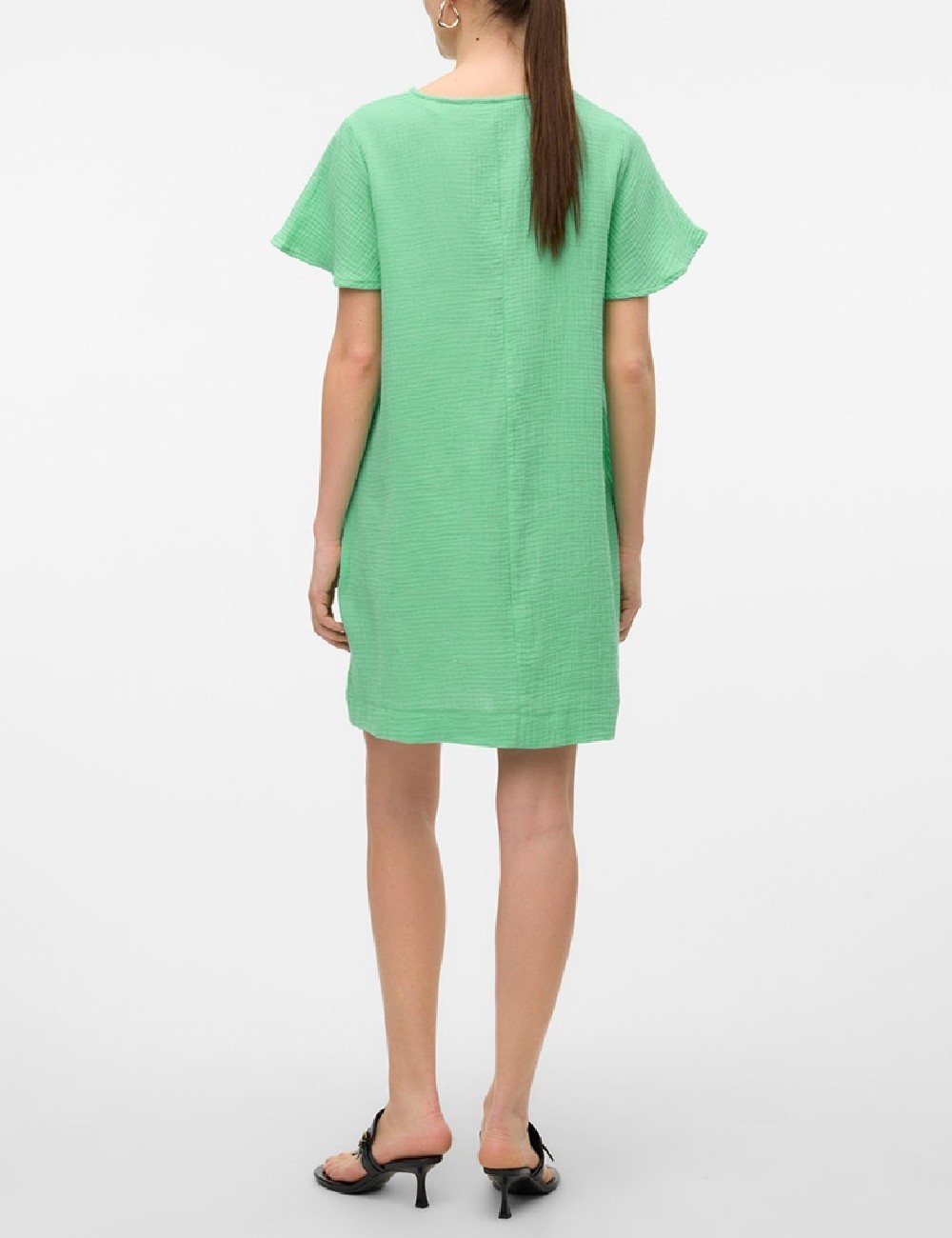 Rochie scurta Vero Moda, verde - 1 | YEO